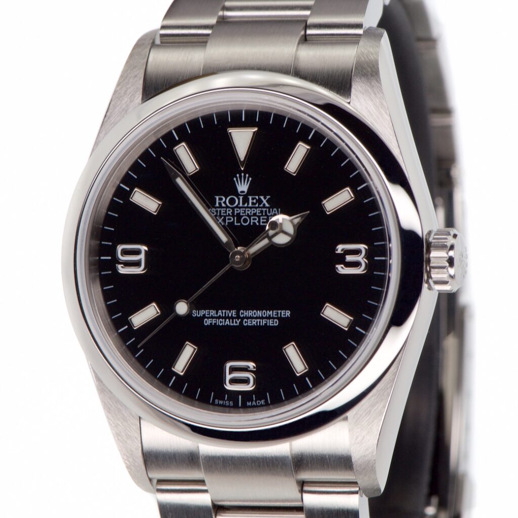 Rolex Explorer 36mm Reference 114270 F Serial — photo 1