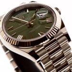 Rolex Day Date 40mm 18k White Gold. Anniversary Dial — photo 6