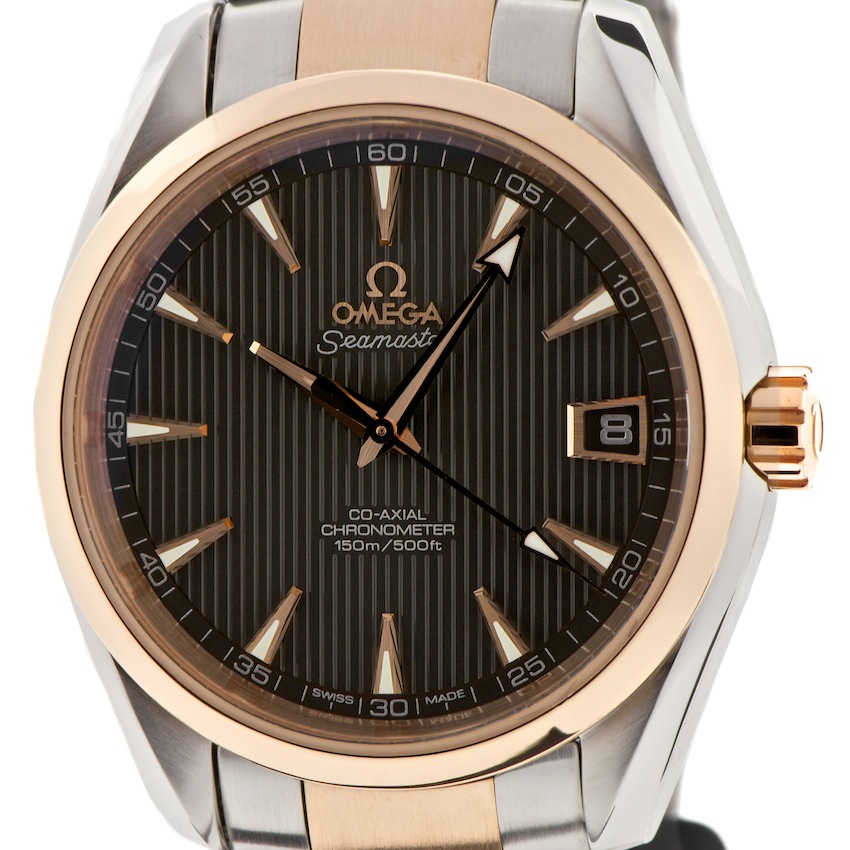 Omega Aqua Terra Gold/Steel — photo 1