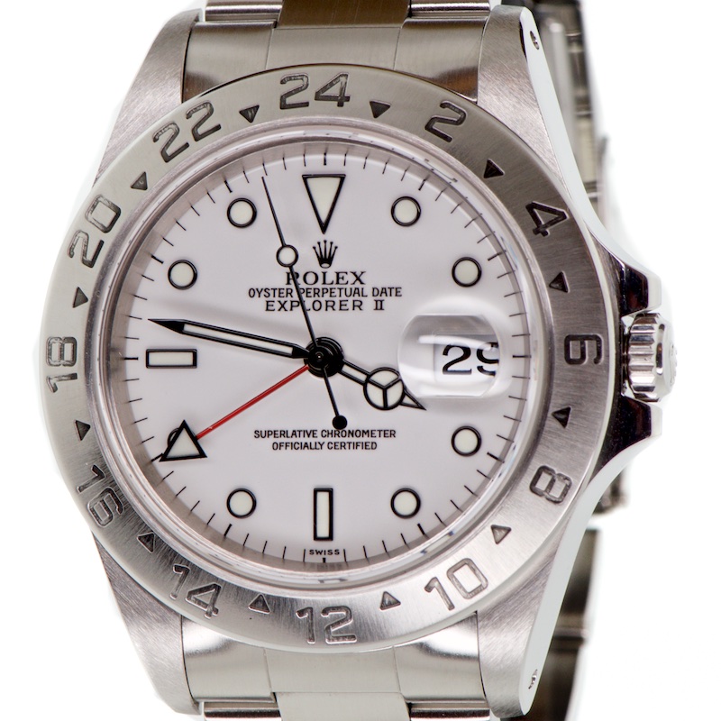Rolex Explorer 2 White Dial U Series — photo 1