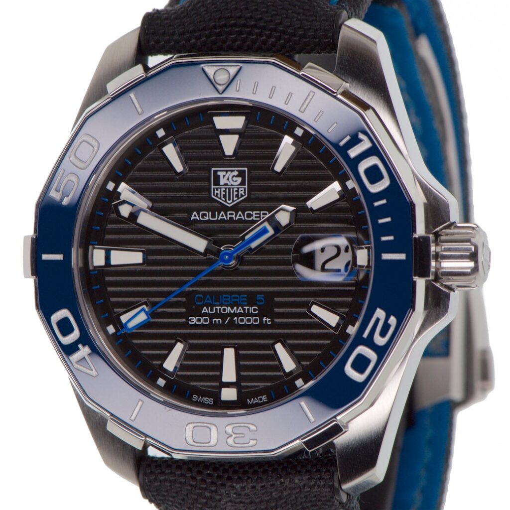 Tag Heuer Aqua Racer Calibre 5 41mm Reference WAY211B — photo 1
