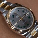 Rolex Date Just 41mm 18kGold/Steel Wimbledon — photo 10