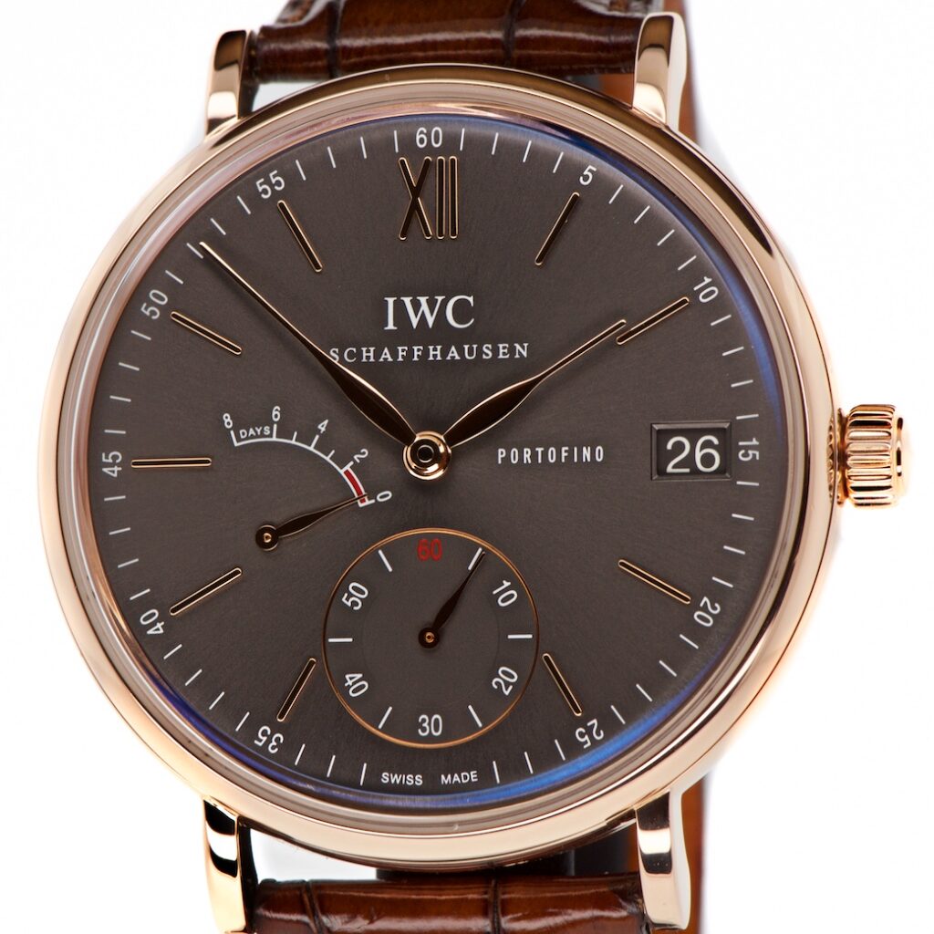 IWC Portofino 18k Rose Gold. Rhodium Dial 45mm — photo 1