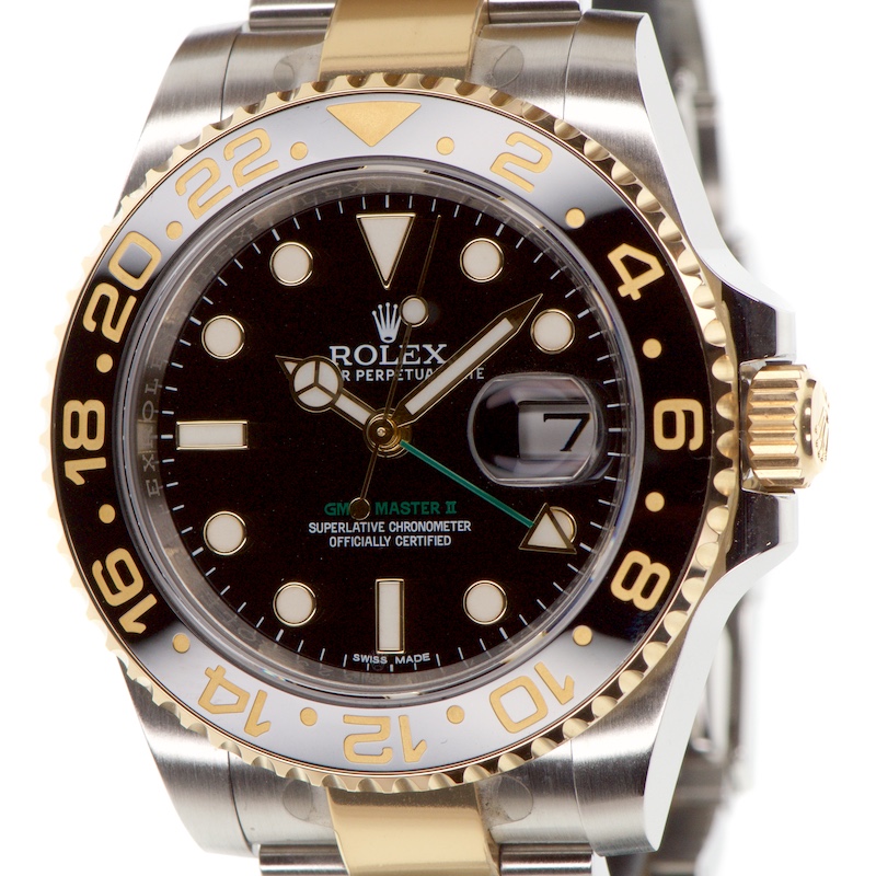 Rolex GMT Master 2 18K Gold/Steel Ref 116713LN — photo 1