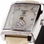 Tag Heuer Monaco Ladies 37mm Diamond Dial Mother Of Pearl — photo 4