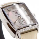 Tag Heuer Monaco Ladies 37mm Diamond Dial Mother Of Pearl — photo 6