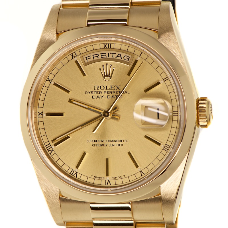 Rolex Day Date 18k Gold 36mm Ref: 18238 — photo 1