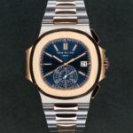 Patek Philippe Nautilus 18K Rose Gold & Stainless Steel 40.5mm Ref 5980 1AR-001 Circa 2021 — photo 8