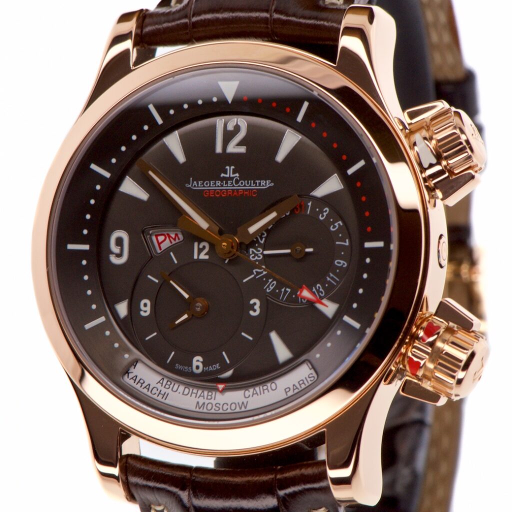 Jaeger LeCoultre Master Compressor Geographic 18K Rose Gold 42mm 146 2 83 — photo 1