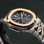 Patek Philippe Nautilus 18K Rose Gold & Stainless Steel 40.5mm Ref 5980 1AR-001 Circa 2021 — photo 7