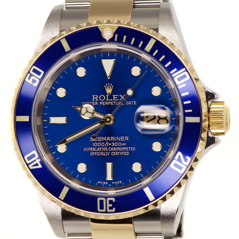 Rolex Submariner Ref 16613 18k Gold/Steel — photo 1
