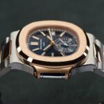 Patek Philippe Nautilus 18K Rose Gold & Stainless Steel 40.5mm Ref 5980 1AR-001 Circa 2021 — photo 9