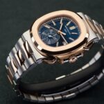 Patek Philippe Nautilus 18K Rose Gold & Stainless Steel 40.5mm Ref 5980 1AR-001 Circa 2021 — photo 2