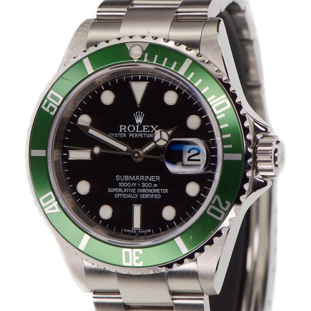 Rolex Submariner Date "Kermit" 40mm Reference 16610LV V Serial — photo 1