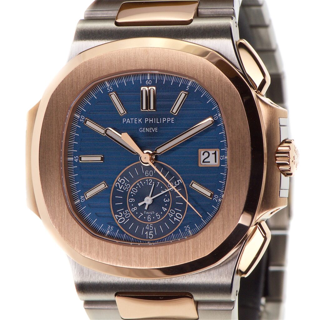 Patek Philippe Nautilus 18K Rose Gold & Stainless Steel 40.5mm Ref 5980 1AR-001 Circa 2021 — photo 1
