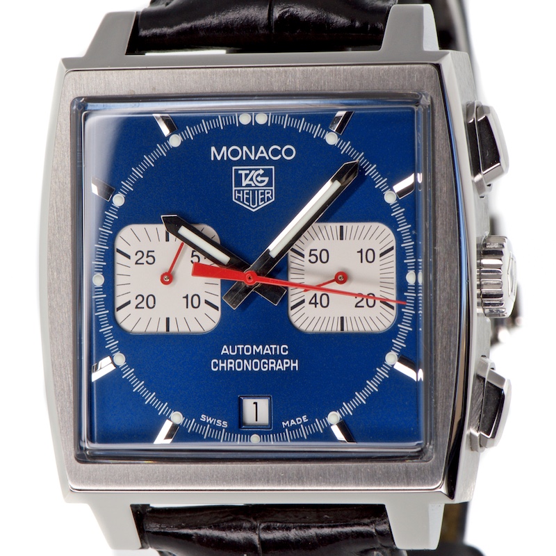 Tag Heuer Monaco 39mm Blue Dial — photo 1