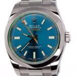 Rolex Milgauss Blue Dial/Green Glass 41mm — photo 1
