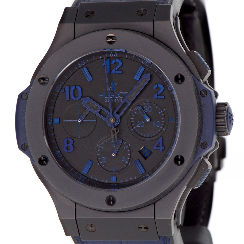 Hublot Big Bang All Black- Blue Limited