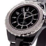 Chanel J12 Diamond Bezel Black Ceramic — photo 5