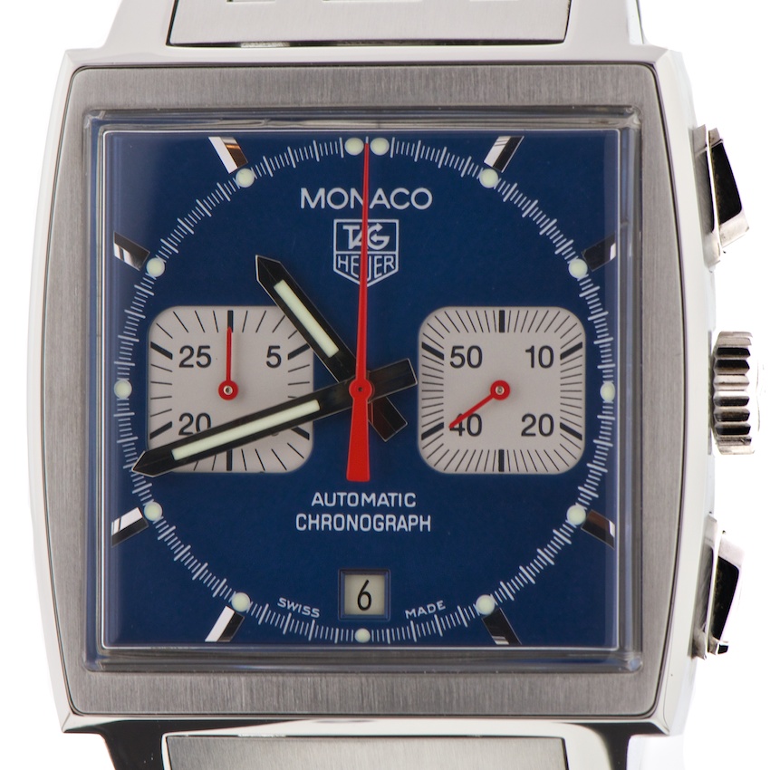 Tag Heuer Monaco Blue Dial — photo 1