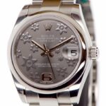 Rolex Datejust Rhodium Dial Floral Motif 31mm Ref. 178240 — photo 1