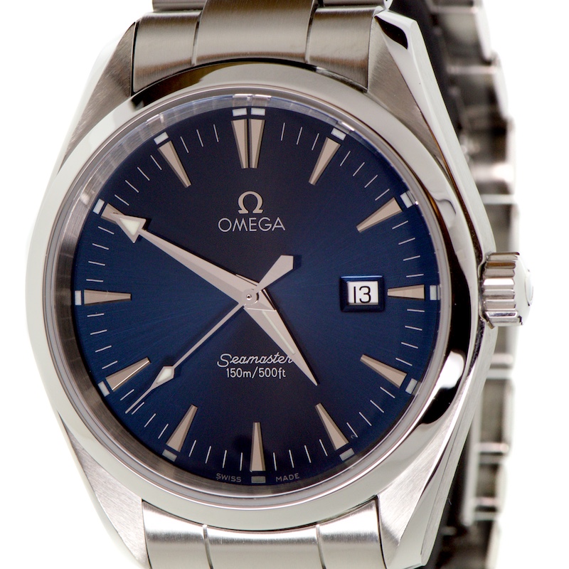 Omega Aqua Terra Blue Dial Reference 2517.30 — photo 1
