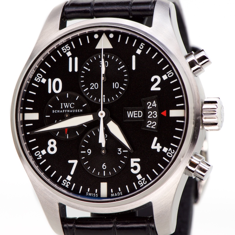 IWC Pilot Chronograph Ref 3777-01 43mm — photo 1