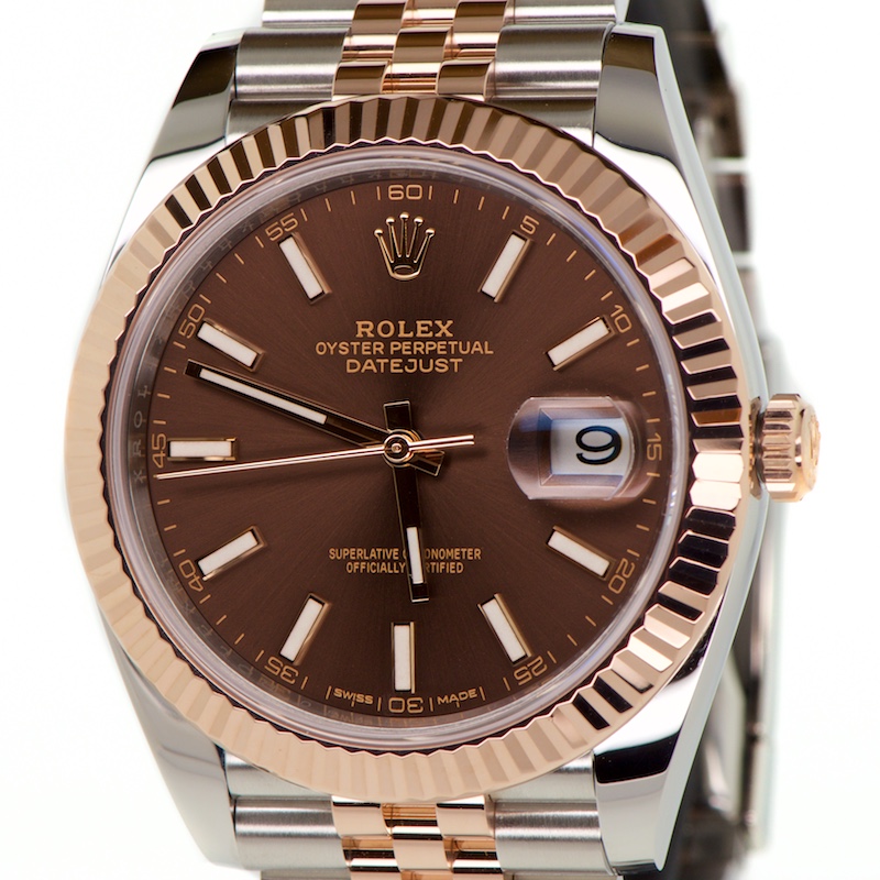 Rolex Date Just 40m Ever-Rose Gold/Steel — photo 1