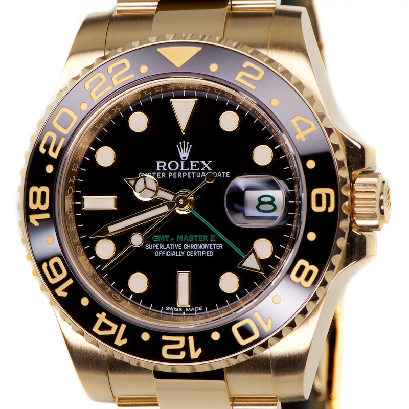 Rolex Gmt Master 2 18k Gold Ref 116718LN — photo 1