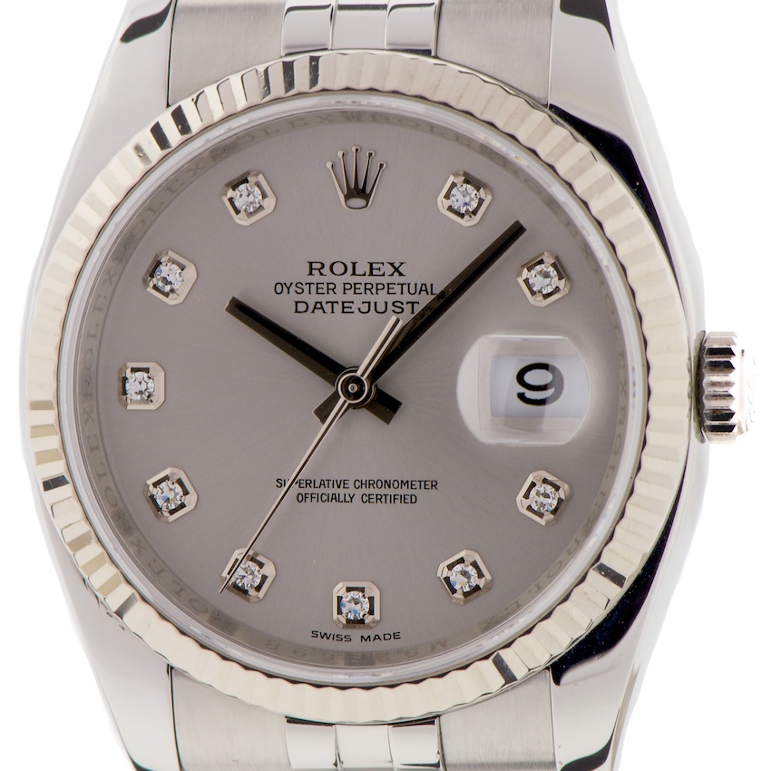 Rolex Date Just 18k Gold/Steel — photo 1