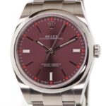 Rolex Oyster Date 39mm Red Grape Dial — photo 1