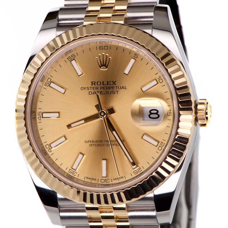 Rolex Date Just 41mm 18k Gold/Steel — photo 1