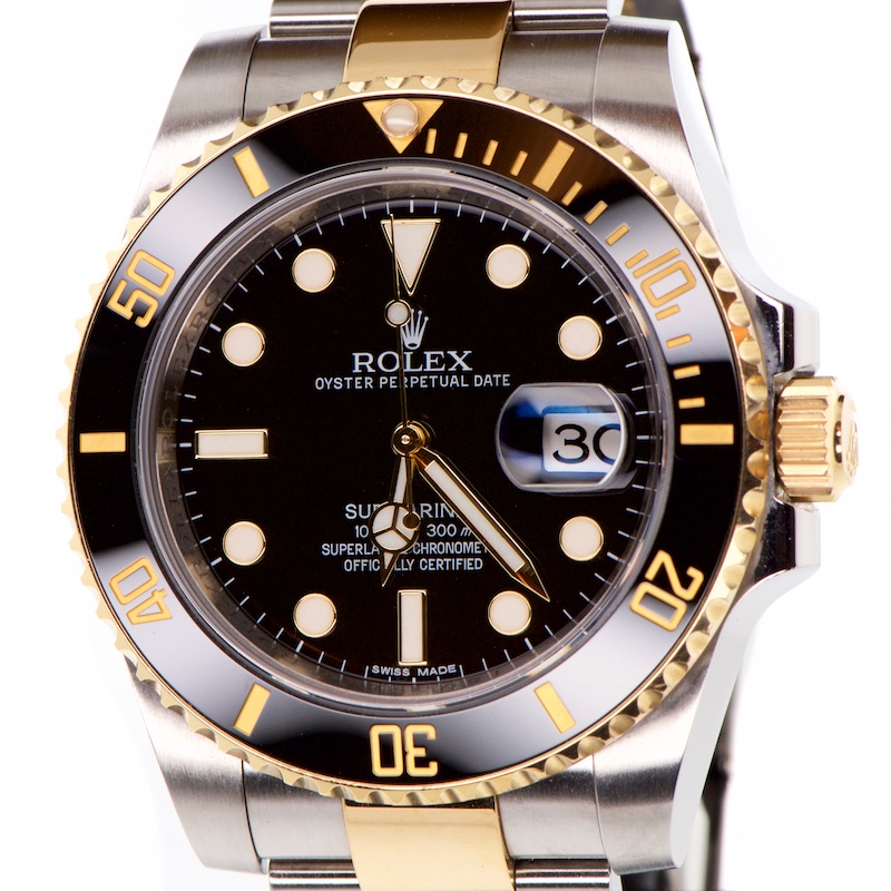 Rolex Submariner 18k Gold/Steel 116613LB — photo 1
