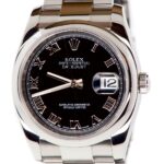 Rolex Date Just 36mm Roman Dial Ref 116200 — photo 1