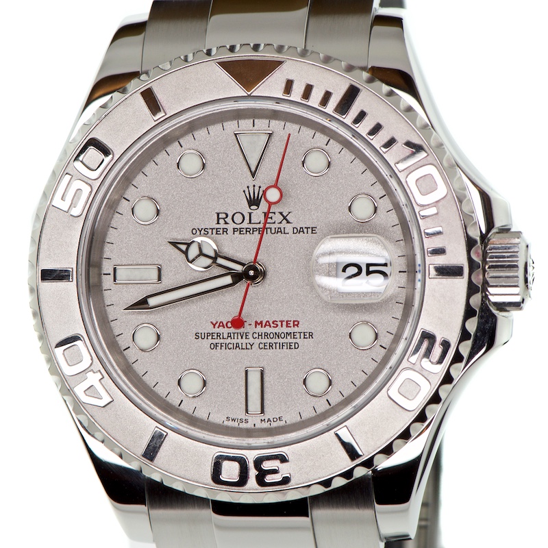 Rolex Yacht Master Platinum/Steel 40mm — photo 1