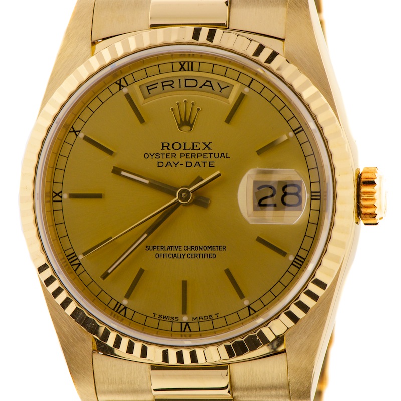 Rolex Day Date 18k Gold — photo 1