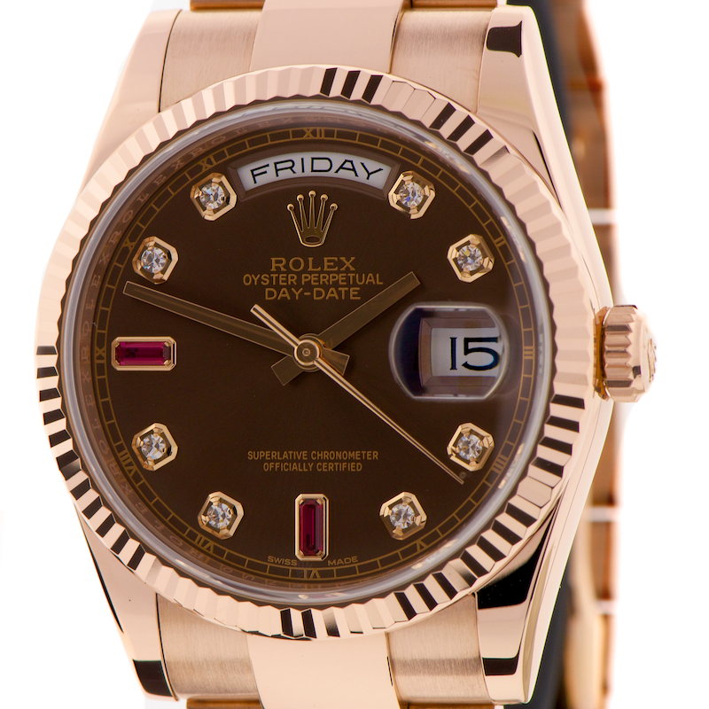 Rolex Day Date 18k Rose Gold — photo 1