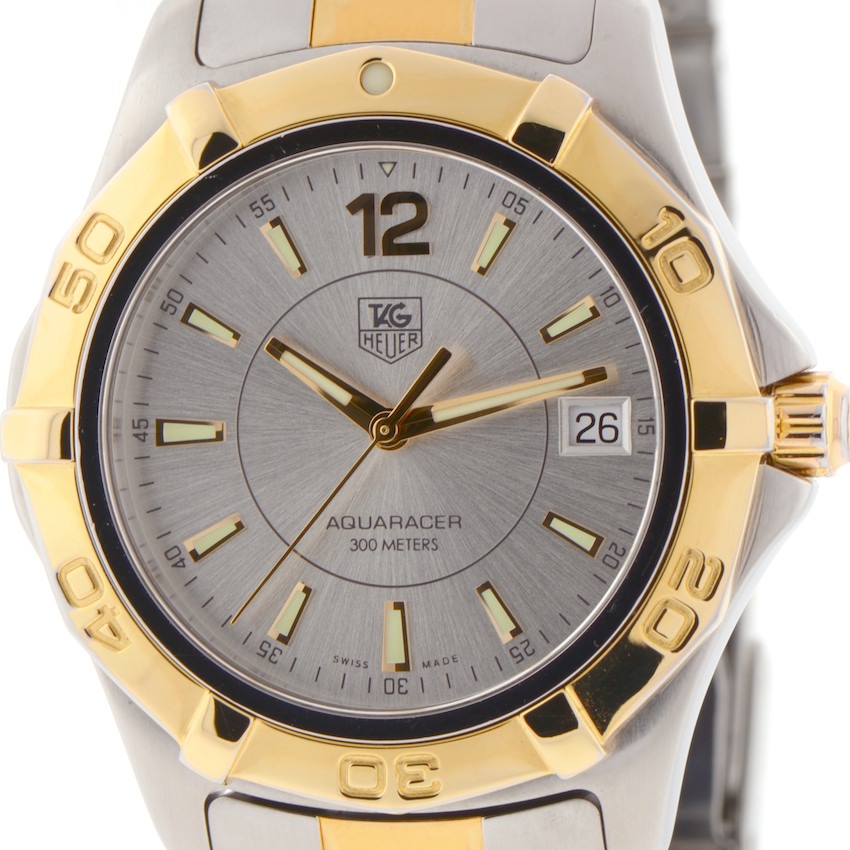 Tag Heuer Gold/Steel Aquaracer — photo 1