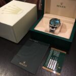 Rolex Milgauss Blue Dial/Green Glass 41mm — photo 12