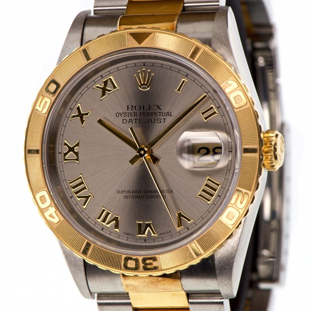 Rolex Date Just Turn O Graph 18kGold/Steel