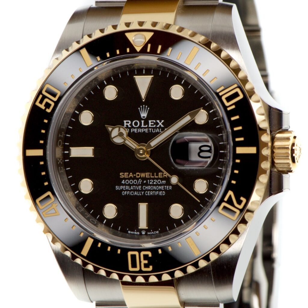 Rolex Sea-Dweller Stainless Steel & 18K Yellow Gold 43mm Reference 126603 Circa 2021 — photo 1