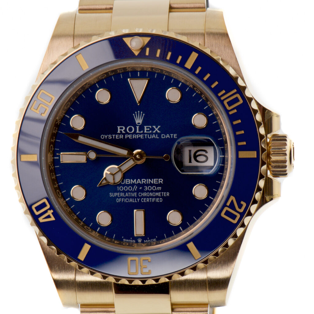 Rolex Submariner 18K Yellow Gold 41mm Reference 126618LB Circa 2023 — photo 1