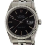 Rolex Date Just 36mm Engine Turned Bezel 36mm 1980's Full Set — photo 1