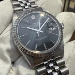 Rolex Date Just 36mm Engine Turned Bezel 36mm 1980's Full Set — photo 4