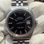 Rolex Date Just 36mm Engine Turned Bezel 36mm 1980's Full Set — photo 2
