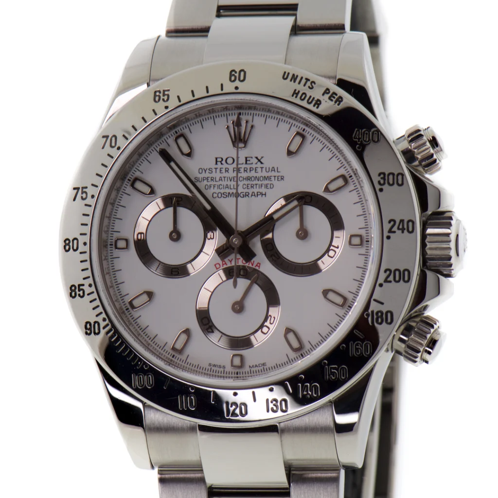 Rolex Daytona "Polar" 40mm Reference 116520 Box & Papers.