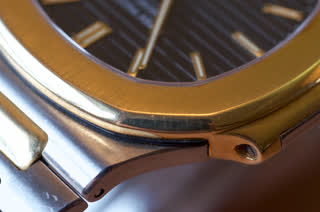 Nautilus 3700/8 damage macro, bracelet link wear